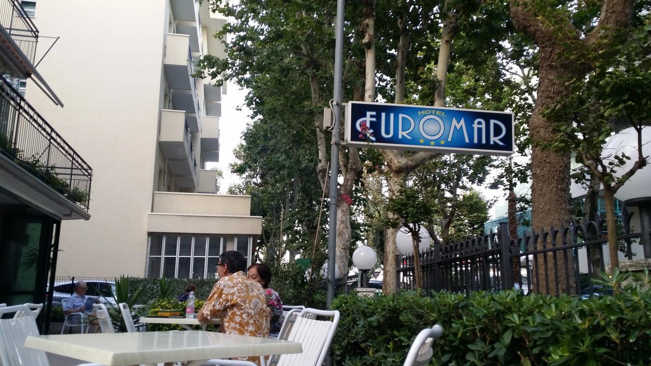 Hotel Euromar Rimini Zewnętrze zdjęcie